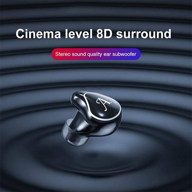 A4 Bluetooth Ecouteurs sans Fil TWS 5,0 avec etui de pantalla portátil Mic micrófonos HD Integre et hijo 3D ESTÉREO oreillettes
