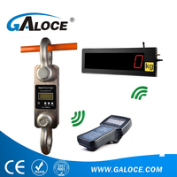 GWD200 Pantalla LCD Digital Dyno 1T 5T 10t 50ton Dinamómetro de grillete de gancho de control remoto