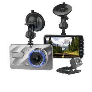 GT700 Nieuwste 1296P Dual Lens Dash Cam Met Gps Dvr Auto Camera Black Box Auto Full Hd 1080P
