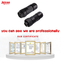 Connecteur circulaire industriel étanche IP68 à 8 broches pour LP-16, boîtier en plastique PBT, prise rapide mâle/femelle aviation M16