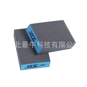 Blocs de ponçage en éponge, grain 80, rectangulaires, en alumine de haute qualité, pour le detailing automobile, le travail du bois, le polissage et le jointoiement - Product Image 3