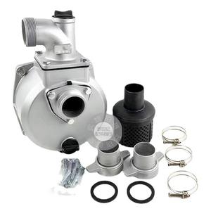 Pièces de pompe à eau pour moteur à essence 170F, ensemble de pompe auto-amorçante 2/3/4 pouces avec corps et carter complets - Product Image 1