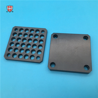 Plaque porte-circuit isolante en nitrure de silicium (Si3N4) multi-trous de précision pour circuits intégrés semi-conducteurs