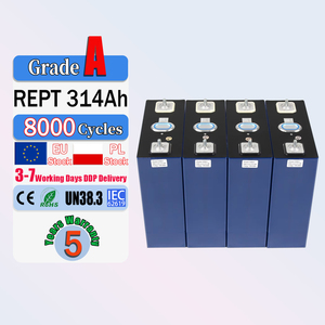 คลังสินค้า EU DDP Duty Free โปแลนด์ แบตเตอรี่ LiFePO4 เกรด A 3.2V 314Ah แบบแท่งปริซึม 8000 รอบการใช้งาน สำหรับ DIY ระบบพลังงานแสงอาทิตย์ภายในบ้าน - Product Image 1