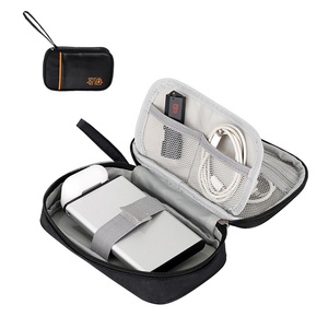 Organisateur de câbles portable en polyester, étui de chargement pour smartphones, banques d'alimentation, pochette pour écouteurs numériques - Multi-usages - Product Image 3