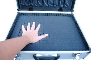 <span class=keywords><strong>Valise</strong></span> à outils en aluminium personnalisée <span class=keywords><strong>valise</strong></span> d'équipement <span class=keywords><strong>électronique</strong></span> multifonctionnelle avec mousse boîte de rangement <span class=keywords><strong>pour</strong></span> outils de réparation automobile professionnelle - Product Image 4