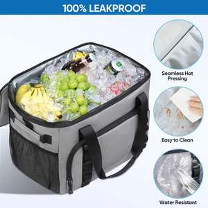 Portable Extra Large Soft Cooler Leakproof Insulated <b>Bag</b> for <b>Beach</b> Kayaking Travel and Camping - Product Image 3