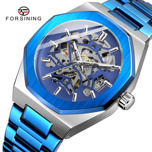 Montre <span class=keywords><strong>automatique</strong></span> mécanique en acier inoxydable pour hommes, prix de gros pour les fabricants de montres, mouvement Shanghai, 24 mm, étanche - Product Image 6
