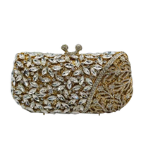 Pochette de soirée Daiwei avec strass, nœud personnalisé, pochette en cristal, sac de dîner en diamant, sac de fête pour femme, sac à main de luxe