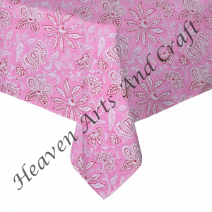 2025 nappe florale carrée imprimée en blocs de coton faits à la main vente du nouvel an pour les fêtes de mariage et à la maison! - Product Image 1