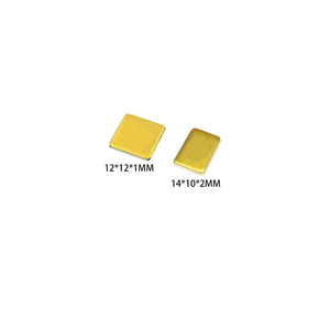 <b>Raspberry</b> <b>Pi</b> <b>2</b>/3/4 Generation Graphics Card Thermal Conductivity Copper Sheet 12 * 12 * 1MM Laptop Heat Dissipation - Product Image 1