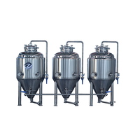 Cuve de fermentation de bière en acier inoxydable 500L 600L 1000l équipement de brassage de bière