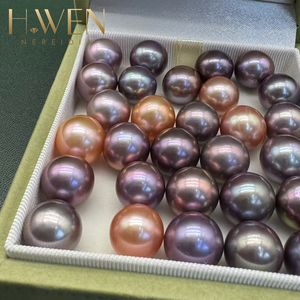 Edison 3A premio rosa naturale con perle sciolte coltivate di perle sciolte Set di gioielli alla moda colore viola <span class=keywords><strong>perla</strong></span> - Product Image 3