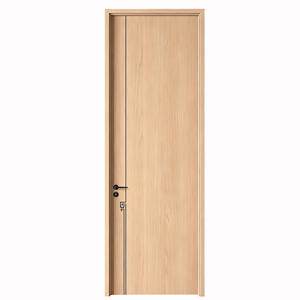 أبواب خشبية داخلية حديثة مخصصة عازلة للصوت ومقاومة للماء لغرف المعيشة وغرف النوم والمكاتب والفنادق والشقق - Product Image 3