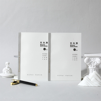 Fabricant best-seller Cadeau promotionnel Cahier d'exercices bon marché pour étudiants avec logo personnalisé