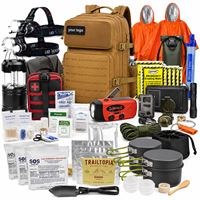 Kit de survie professionnel pour le plein air, équipement d'urgence, fournitures de camping pour l'aventure en bushcraft, voyages, OEM