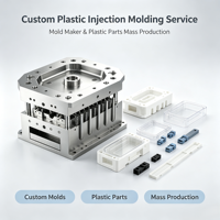 Cetakan Injeksi Plastik Kustom untuk Housing Elektronik, Cetakan Injeksi Kustom untuk Kotak PCB, Casing Instrumen, Pabrik Cetakan