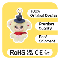 Peluche Kawaii de dessin animé très populaire, jouet en peluche personnalisé avec emballage, poupée en peluche animale pour boutique de cadeaux, vente en gros