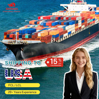Service de transport professionnel, agent logistique maritime FCL LCL de la ville de Yiwu, Chine vers les États-Unis