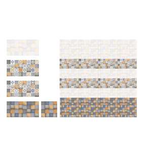 Azulejos de cerámica de color oscuro con diseño cuadrado, azulejos de pared esmaltados de 30x60cm - Product Image 4