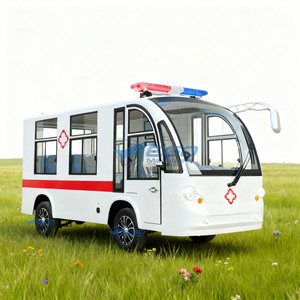 Autobús turístico eléctrico con batería y coche de 8/11/14/17 plazas, autobús de enlace cerrado <span class=keywords><strong>para</strong></span> Hospital/Zoo/Tour nocturno, Mini autobús con tema personalizado - Product Image 3