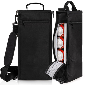 <b>Cooler</b> <b>Bag</b>, Keeps 6 Beer Cans or 2 Wine <b>Bottles</b> Cold for Hours Golf <b>Cooler</b> <b>Bag</b> Soft Sided Insulated <b>Cooler</b> Golf <b>Bag</b> - Product Image 1
