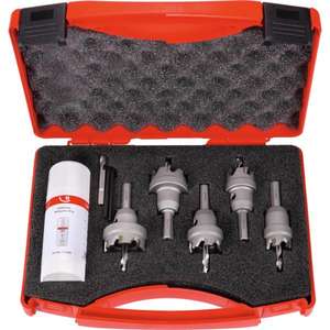 ROTHENBERGER - 21300 Juego de sierras de perforación HM UNICut 22-25-28-32-35 - EAN 4004625015698 BROCAS SIERRAS DE AGUJEROS Y ARBORES - Product Image 1