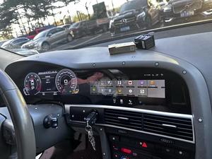 LHD Cluster Digital layar ganda 12.3 inci pemutar <span class=keywords><strong>DVD</strong></span> mobil BT GPS Android untuk <span class=keywords><strong>Audi</strong></span> <span class=keywords><strong>A6</strong></span> A6L A7 2005-2012 - Product Image 3