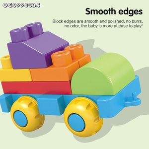 Gioco Interattivo Genitore-Figlio, Blocchi da Costruzione in Silicone Morbido di Grandi Dimensioni, Ecologici, Giocattoli per Bambini da <span class=keywords><strong>1</strong></span> a 2 Anni - Product Image 5