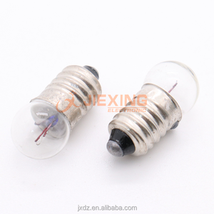 3.8V 0.2A Miniature Bulbs - Pack Of 10 E10 Base Small Light Bulbs For Projects & Equipment