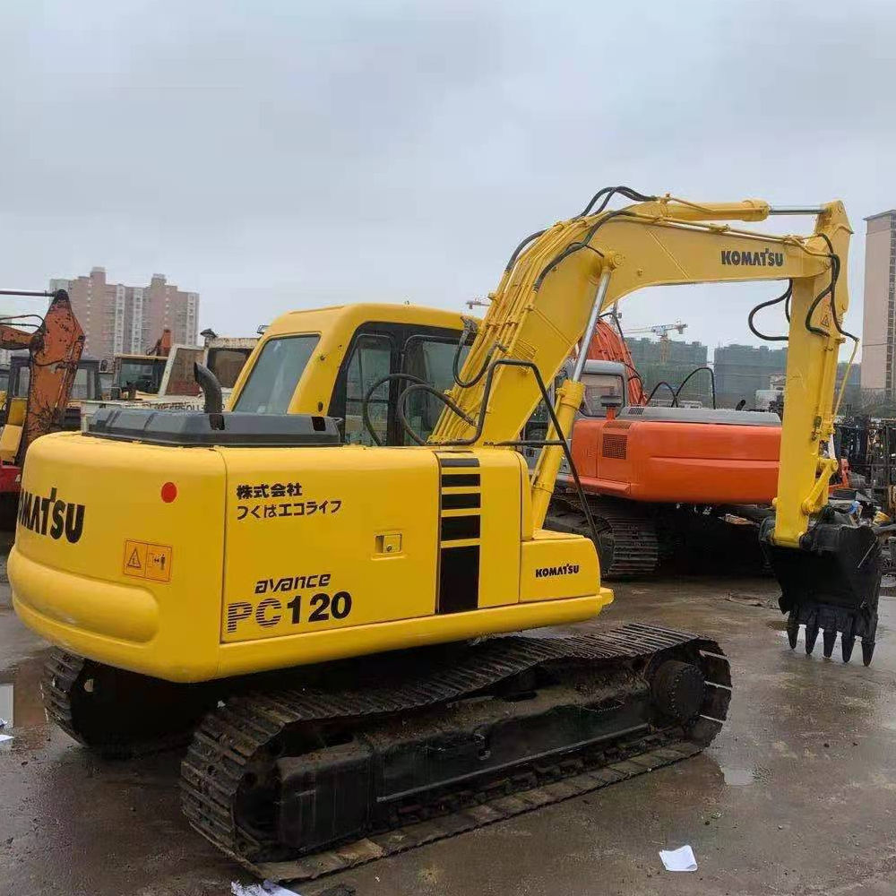 Б/у 12-тонный экскаватор komatsu pc120 для продажи