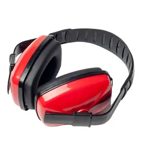 안전 귀 보호 귀마개 방어기 조정 가능한 머리띠로 소음 방지 및 소음 제거 청력 보호