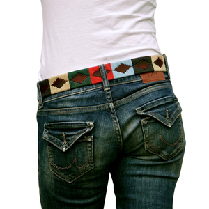 Ceinture Polo en Cuir Véritable de Haute Qualité pour Hommes, Cousue à la Main, Fabrication Argentine, Prix Direct Fabricant, Sacs et Étuis LPB-0108 - Product Image 1