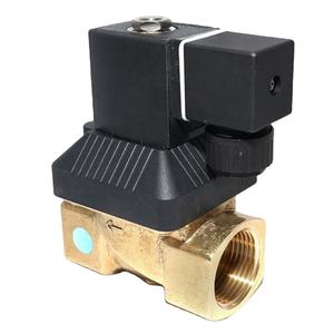 Valvole Z131 in ottone 2/2 vie pilota diaframma 12V 24V 24V AC DC filo aria acqua Gas normalmente chiuso NC 220 volt elettrovalvola - Product Image 1