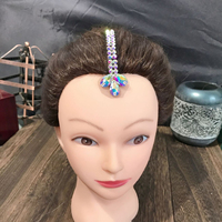 Serre-tête professionnel en strass Blackpool pour la danse latine, la danse de salon, la danse moderne, les spectacles sur scène pour adultes et enfants, accessoire de coiffure