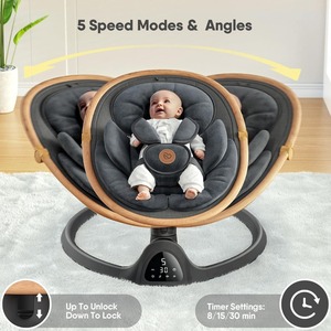 Columpio Eléctrico Multifuncional para Bebés, con Control Remoto, Música, Plegado Automático, para Recién Nacidos de 0 a 24 Meses, Venta al Por Mayor de Fábrica - Product Image 3