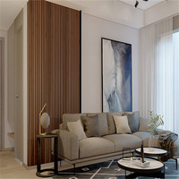 Fournisseur chinois de revêtements muraux décoratifs pour la maison, panneaux muraux 3D, panneaux muraux en acrylique imperméables à l'effet bois
