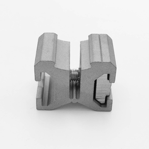 압출 맞춤형 알루미늄 프로파일 창 M6 나사 브랜딩 금속 블록 금형 - Product Image 4