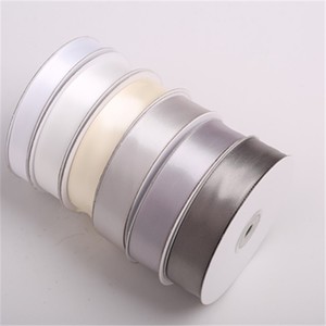 도매 100% 폴리에스터 실크 새틴 리본 100 야드 단일 얼굴 1 1/2 인치 196 사용자 정의 색상 38mm 순수 낮은 MOQ 롤 선물 - Product Image 6