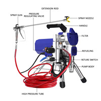 Pulvérisateur de peinture électrique sans air 3900 - Qualité DIY, Garantie 3 ans, Support OEM personnalisé, Prix usine