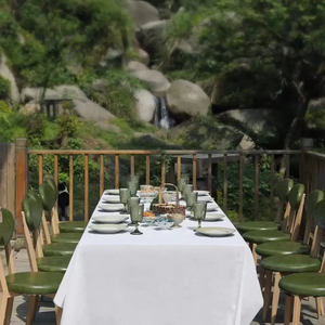 Đảng bảng Bìa dùng một lần bảng đám cưới dùng một lần Khăn trải bàn giấy trắng - Product Image 6