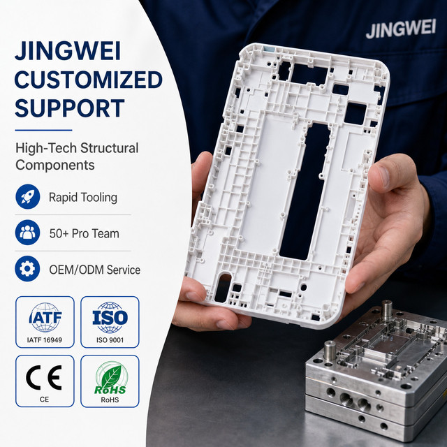 ISO RoHS Approved Custom ABS PP PC Plastic Electronic Enclosure Housing Shell Manufacturing Injection Molding Service