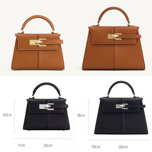 JW <span class=keywords><strong>Pei</strong></span>-Bolso de piel vegana para mujer, bandolera informal impermeable con asa superior de 50, color naranja - Product Image 2