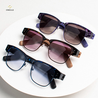 OEM Open-Ear pour lunettes de soleil intelligentes, verres polarisés UV400, contrôle tactile pour le sport, audio pour la course à pied, le cyclisme