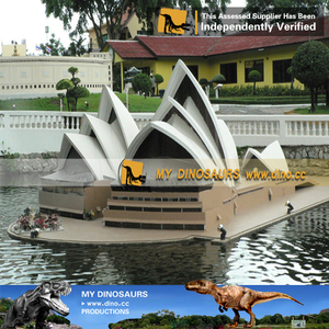 Công viên chủ đề MB-15 khủng long của tôi tùy chỉnh trang trí thu nhỏ Nhà hát Opera Sydney - Product Image 6