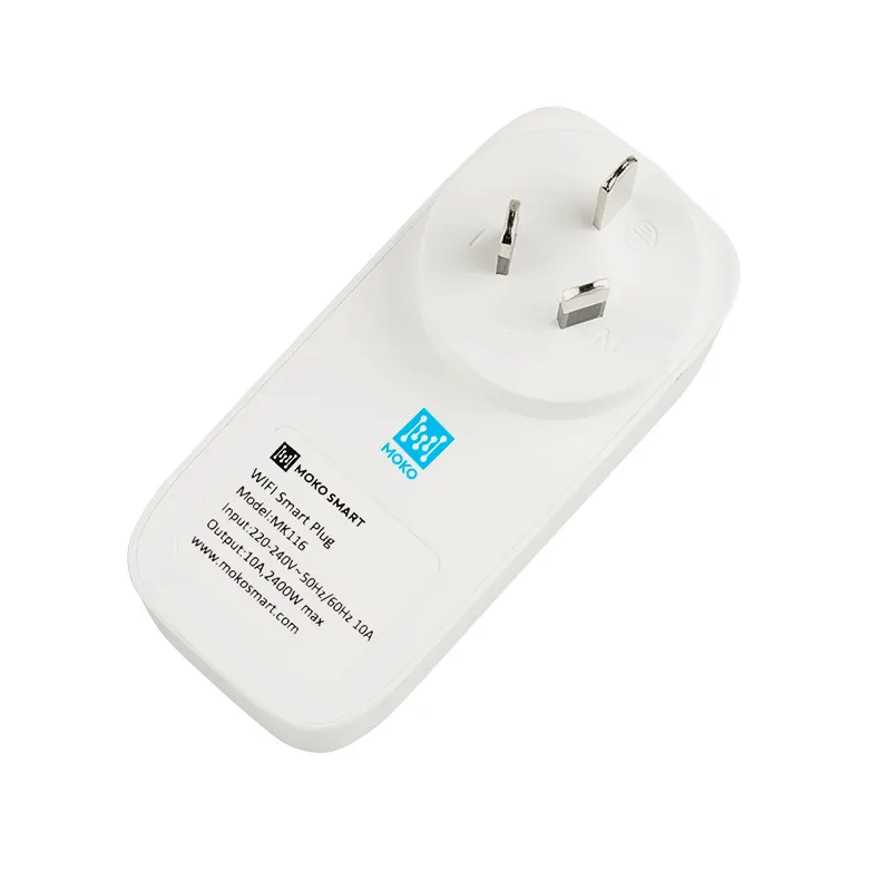 esp32-wroom-32 AU 90-240v wireless wifi BLE smart plug socket 16a energy management google home mini