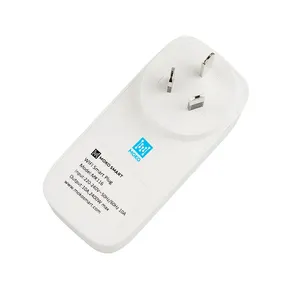 esp32-wroom-32 AU 90-240v wireless wifi BLE smart plug socket 16a energy management google home mini