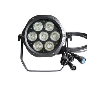 Ngoài trời <span class=keywords><strong>mini</strong></span> IP65 không thấm nước dẫn ánh sáng sân khấu 7x10W 4-in-1 RGBW chùm đèn cho ứng dụng cảnh quan - Product Image 5