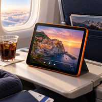 Tablette PC tactile 10'' IPS 1280x800 Android 16 GMS Processeur Octa Core 12 Go + 512 Go de stockage Wifi Tablette PC Batterie 5000 mAh