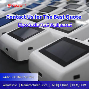 Mikotoksin Floresans Kantitatif Test Cihazı Toplam Aflatoksin B1 M1 Deoksinafillenol Zeeralenon Okratoksin T2 1 Yıl - Product Image 5